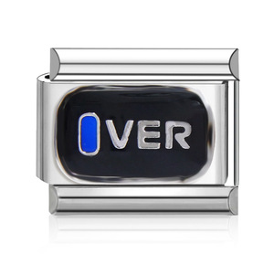 Italian Titanium Steel Modular Bracelet Detachable Customizable Charm Links Letter Car Design Gift Jewelry - Product Image 5