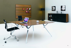 Hội Đồng đàm phán phòng sang trọng hội nghị lớn bàn văn phòng hội nghị vuông Bàn đồ nội thất với ổ cắm điện - Product Image 4