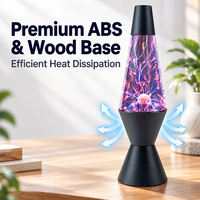 Lampe à plasma conique décorative magique de haute qualité pour les fêtes, les carnavals, la maison et le bureau