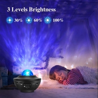 Led Laser Décor Bluetooth Haut-Parleur Smart Music Projecteurs d'étoiles étoilées Lumière Projecteur d'étoiles Galaxie Projecteur pour la décoration intérieure