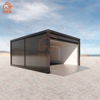 Abri de Jardin, Garage ou Hangar Conteneur Préfabriqué DXH d'Usine sur Mesure pour Extérieur avec Porte à Rouleaux