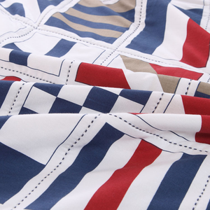 Cama acolchada de tres piezas con patrón geométrico estampado de retazos de algodón puro hecho a mano de estilo europeo para cama doble hogar - Product Image 3