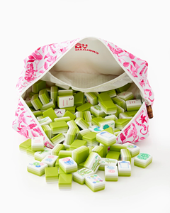 โอ้ มาย มะจง ขายส่ง ไพ่มะจงลิมอนเชลโล่ สำหรับ 4 ผู้เล่น ชุดไพ่อะคริลิคแบบอเมริกัน สีเขียวอ่อน ดีไซน์หรูหรา - Product Image 5