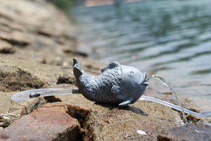 <span class=keywords><strong>Fontaine</strong></span> <span class=keywords><strong>solaire</strong></span> LED moderne <span class=keywords><strong>japonaise</strong></span> en fibre de verre pour jardin extérieur, <span class=keywords><strong>fontaine</strong></span> en forme de lion de mer, lumières en forme de champignon - Product Image 2