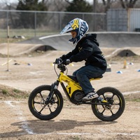Vélo de course électrique tout-terrain personnalisé pour enfants, moteur brushless 653W, batterie lithium 36V 5.0Ah, suspension avant, vente en gros OEM ODM