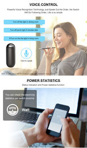 Enchufe Inteligente de Doble Pared Makegood, Fabricantes de Automatización del Hogar, Enchufe con Medidor Eléctrico para Reino Unido, Interruptor Wifi de <span class=keywords><strong>15</strong></span> Amperios - Product Image 5