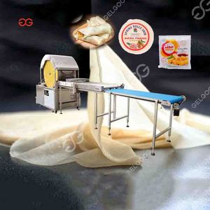 เครื่องทําแผ่นสปริงโรลอัตโนมัติอาหารผิวอาหารซาโมซ่าลัมเปียสปริงโรล - Product Image 4