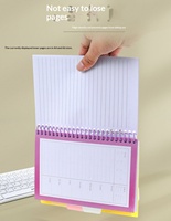 Nouveaux cahiers à spirales en papier avec couverture en papier, fabriqués en Chine, en stock, formats A4/A5/A6, best-sellers, pour cadeau