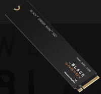 SSD NVMe BLACK SN850X 2TB M.2 2280, Kecepatan Baca 7.300 MB/s, Kecepatan Tulis 6.300 MB/s, Gaming, Performa Tinggi, Solid State Drive Internal