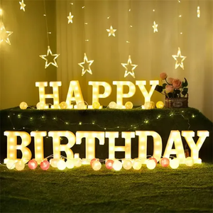 巨型电子 LED RGB 背光 AC 4 英尺 5 英尺发光灯牌 遥控器 IP65 防水 广告活动 婚礼公司 - Product Image 1