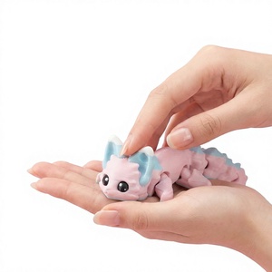Nouvelle conception 2026 : Poupée articulée renard en PLA imprimée en 3D, jouet pour filles, breloque pour sac à dos de maternité, décoration intérieure - Product Image 3