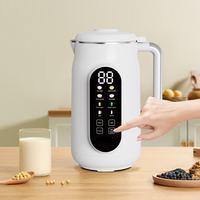 Machine à Lait Végétal et Lait de Soja Intelligente 1200ml, Mixeur Électrique Portable Chauffant, Sans Filtre, pour Lait de Soja