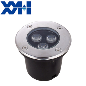 Projecteur <span class=keywords><strong>LED</strong></span> encastré IP65 étanche 3W, 100mm, pour terrasse, aménagement paysager, éclairage de <span class=keywords><strong>sol</strong></span> enterré, éclairage de chemin extérieur - Product Image 2