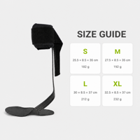 Orthèse cheville-pied AFO en fibre de carbone pour le pied tombant, l'AVC, l'hémiplégie, la paralysie du nerf peroneal – Attelle légère pour pied tombant ISO13485