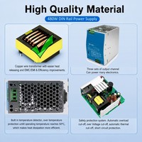 Alimentation électrique à rail DIN 480W 12V 24V 36V 48V pour boîtier de contrôle d'automatisation industrielle PLC