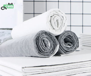 Almofadas de limpeza personalizadas, eco friendly, compostável, para treinamento de cães, polímero japonês, dispos, pet, filhote, rolo de almofada - Product Image 5