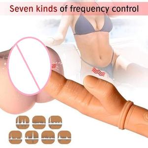 女性用指型バイブレーターGスポットとクリトリス刺激デュアルフィンガーデザイン親指とインデックスフィンガー付き大人のおもちゃ - Product Image 5