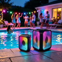 Altavoz De Karaoke Altavoces grandes Al Aire Libre Dj Party Altavoces De Escenario Karaoke Altavoz con micrófono y Bluetooth para fiesta en casa