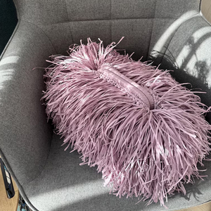 <span class=keywords><strong>Sac</strong></span> de plage en <span class=keywords><strong>raphia</strong></span> fait main Beaufy Summer avec fermeture à bouton-pression pour une utilisation en soirée - Product Image 4
