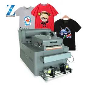 2022 zsurnom – petit film pet t-shirt textile impression thermique dtf imprimante A3 shaker avec 2 têtes d'impression xp600 tout en un