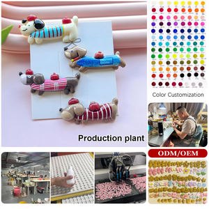 Nouveaux accessoires en résine ZILI pour <span class=keywords><strong>teckel</strong></span>, coques de téléphone DIY, pendentifs porte-clés, pinces à cheveux, accessoires pour bandeaux, décorations de chaussures - Product Image 2