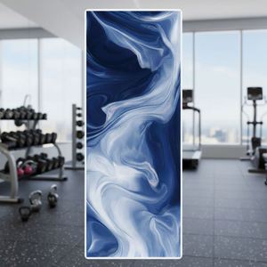 <b>Marble</b> Print Quick Dry Sports Microfiber Polyester Absorbent Mesh Bag Lightweight Breathable Sweat Towel Fitness - Product Image 1