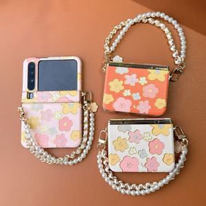 เคสโทรศัพท์หนังเทียมลายดอกไม้พร้อมช่องใส่บัตรสำหรับ HUAWEI purax ดีไซน์ลายนูนสไตล์ Ins - Product Image 4