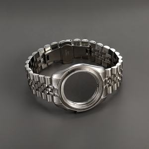 Bracelets de <span class=keywords><strong>montre</strong></span> en acier inoxydable pour <span class=keywords><strong>montre</strong></span>, fin incurvée, solide, adapté aux montres <span class=keywords><strong>seiko</strong></span> 007 - Product Image 2