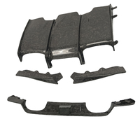 PSM Style F80 M3 F82 M4 forge diffuseur de lèvre de pare-chocs arrière en Fiber de carbone pour BMW