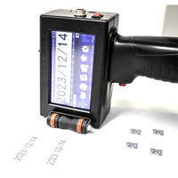 Yaomatec 1730P 12.7Mm Datum Batch Nummer Logo Codering Machine Tij Inkjet Printer Handheld Inkjet Printer Voor Tags En Labels