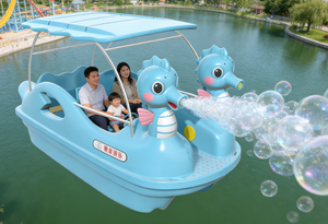 Bote Eléctrico Comercial Sea Horse, Material LLDPE Resistente, Velocidad de 7-8 km/h, para Alquiler en Zonas Turísticas y Resorts - Product Image 6