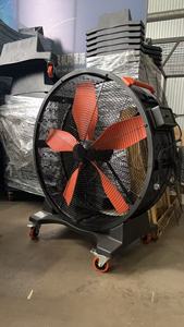 Ventilador Axial Industrial Móvil de 30 Pulgadas, Impulsado a Mano, con Cinco Aspas, 400W, Gran Potencia, Viento Fuerte y Eficiente, Diseño de Aspas Grandes - Product Image 3