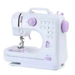 Small sewing machine household multi-functional electric sewing machine with thick seaming