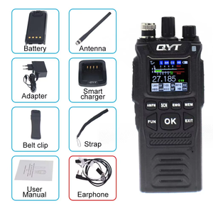 Venta al por mayor QYT CB-58 Radio, Walkie Talkie AM/FM Radio de mano comercial Citizen Band 40 canales Radio portátil de dos vías - Product Image 2