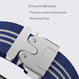 Boucle de parachute, tissu élastique, bande en nylon tressé pour <span class=keywords><strong>Apple</strong></span> <span class=keywords><strong>Watch</strong></span> 11, bracelets pour IWatch Ultra 3 49 mm - Product Image 2