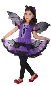 Costumes d'Halloween 2024 pour enfants, garçons et filles, déguisements de cosplay, costumes fantaisie de vampires, sorcières, reines, chauves-souris, <span class=keywords><strong>groupe</strong></span> d'âge enfants - Product Image 5