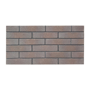 Horno de pared para exteriores Clinker extruido Ladrillo Revestimiento de azulejos Diseños lisos Arcilla natural plana Ladrillo de fuego rojo Precio - Product Image 2