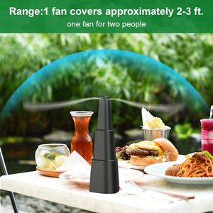 Repas domestiques Ventilateurs de table rétractables Lames souples Moustique Bug volant Contrôle des insectes Mouche Mini ventilateur répulsif - Product Image 5