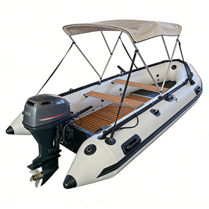 Gommone Personalizzabile per 8 Persone con Tettuccio e Pavimento in Lega di Alluminio per Sport Acquatici e Operazioni di Salvataggio - Product Image 1