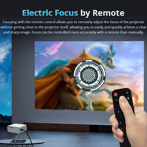 Proyector Wi-Fi Inteligente Portátil Hotack L012, Gran Oferta, Proyector HD para Cine <span class=keywords><strong>en</strong></span> Casa, para Acampar al Aire Libre, Oficina y Proyectos - Product Image 4