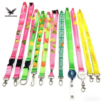 Correas Personalizadas para Tarjetas de Identificación con Diseño Jacquard, Sublimación, Gancho, Impresión, Resistentes al Agua, Material de Poliéster