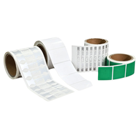 Autocollant NFC imperméable, résistant à l'huile, durable, puce NTAG213, étiquette RFID haute fréquence pour l'identification des actifs électroniques grand public