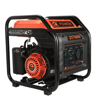 Tragbarer, leicht bedienbarer Mini-Benzin-Stromerzeuger, Viertakt, 3kW/4kW/5kW, Einzylinder, 50Hz, 95% Effizienz, für das ganze Haus, heiß begehrt