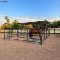 Panneau de clôture portable pour chevaux, pour écuries, enclos et installations d'entraînement