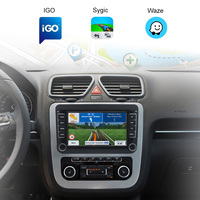 Autoradio Stéréo Multimédia GPS Android 9.1 2 DIN 7 Pouces pour Volkswagen/VW/PASSAT/POLO/GOLF 5 6/TOURAN SEAT SKODA