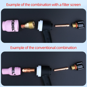 Bộ phận lắp ráp tay cầm mỏ hàn TIG bằng thép không gỉ chính xác YT-308TW, làm mát bằng nước, linh kiện mỏ hàn YC-400TX/315X - Product Image 5