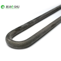 XIAOSHU haute température classe A U forme vert foncé tube recuit élément chauffant 480v 6kw chauffage tubulaire