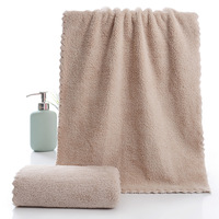 Serviette de Visage en Microfibre Velours Corail Super Douce et Absorbante pour Usage Quotidien – Vente en Gros
