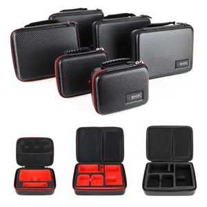 2024 Custom Portable Protective Storage Box Case EVA Hard Shell Case With Foam Cut-outs Travel EVA Tool Case