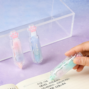 <span class=keywords><strong>Corrector</strong></span> Portátil en Forma de Bolígrafo con Diseño de Pata de Gato, Mini <span class=keywords><strong>Corrector</strong></span> Ecológico y Suave para Estudiantes, Cinta Correctora para Material Escolar - Product Image 4